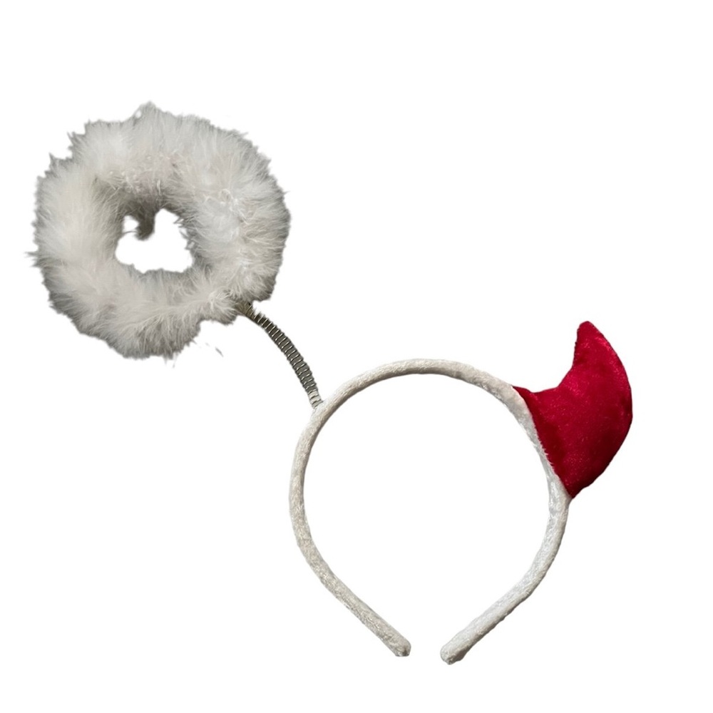 Angel/Devil Halloween costume headband like new